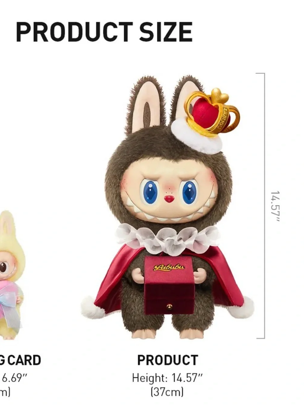 THE MONSTERS Let's Checkmate Series-Vinyl Plush Doll